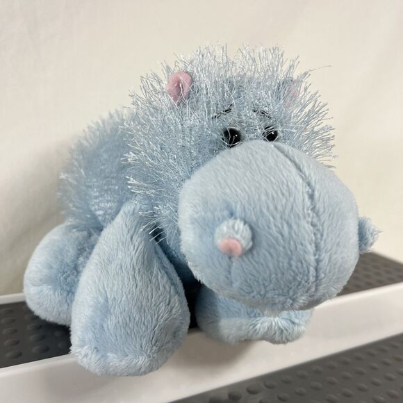 Ganz Webkinz - HM009 - Blue Hippo Plush - Beanbag - No Code - Picture 4 of 7